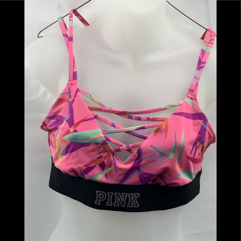 Victoria Secret Sports Floral Bra Medium